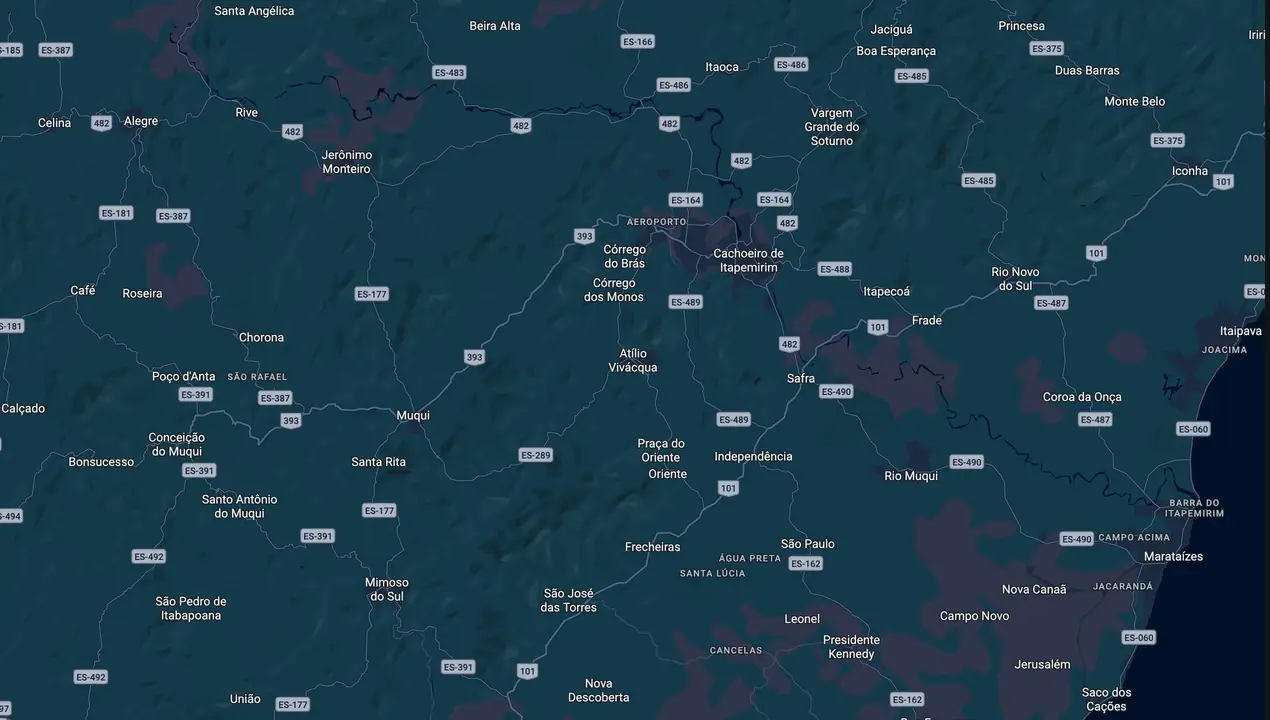 Mapa eleitoral de Helinho Lima