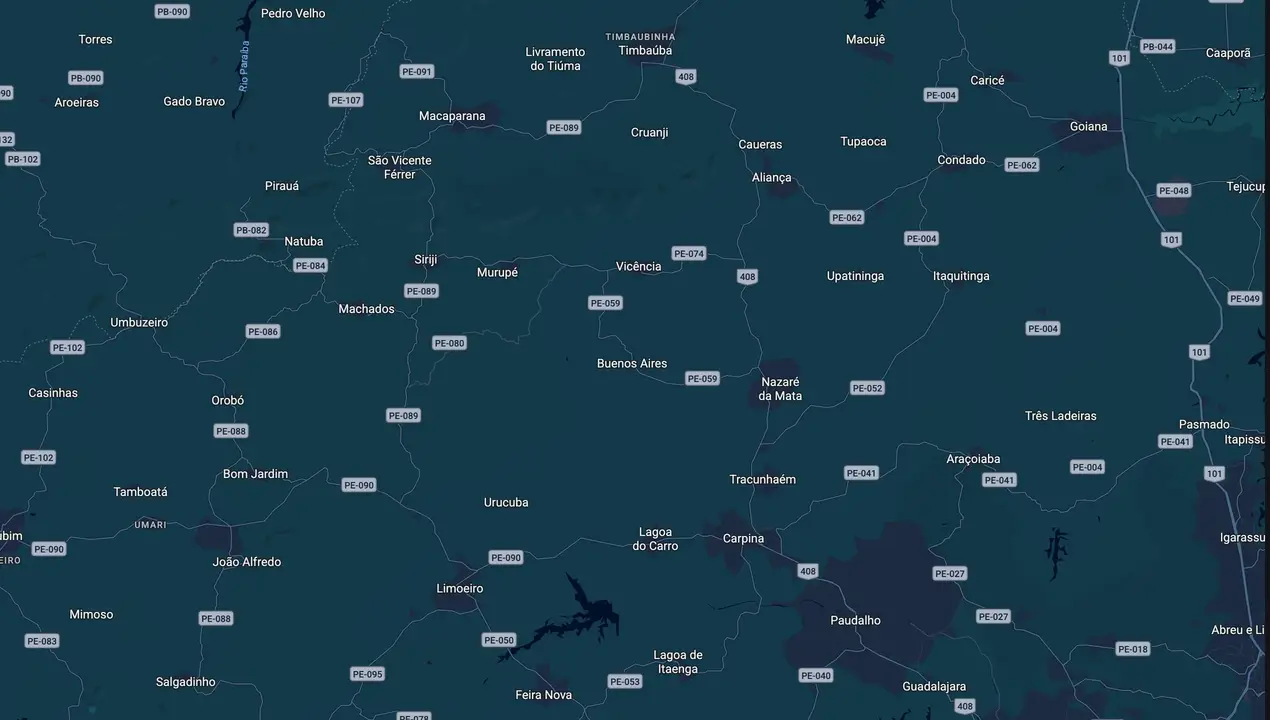 Mapa eleitoral de Henrique Queiroz