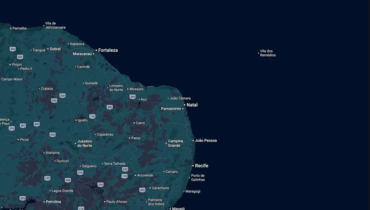 Mapa eleitoral de Hermano Morais