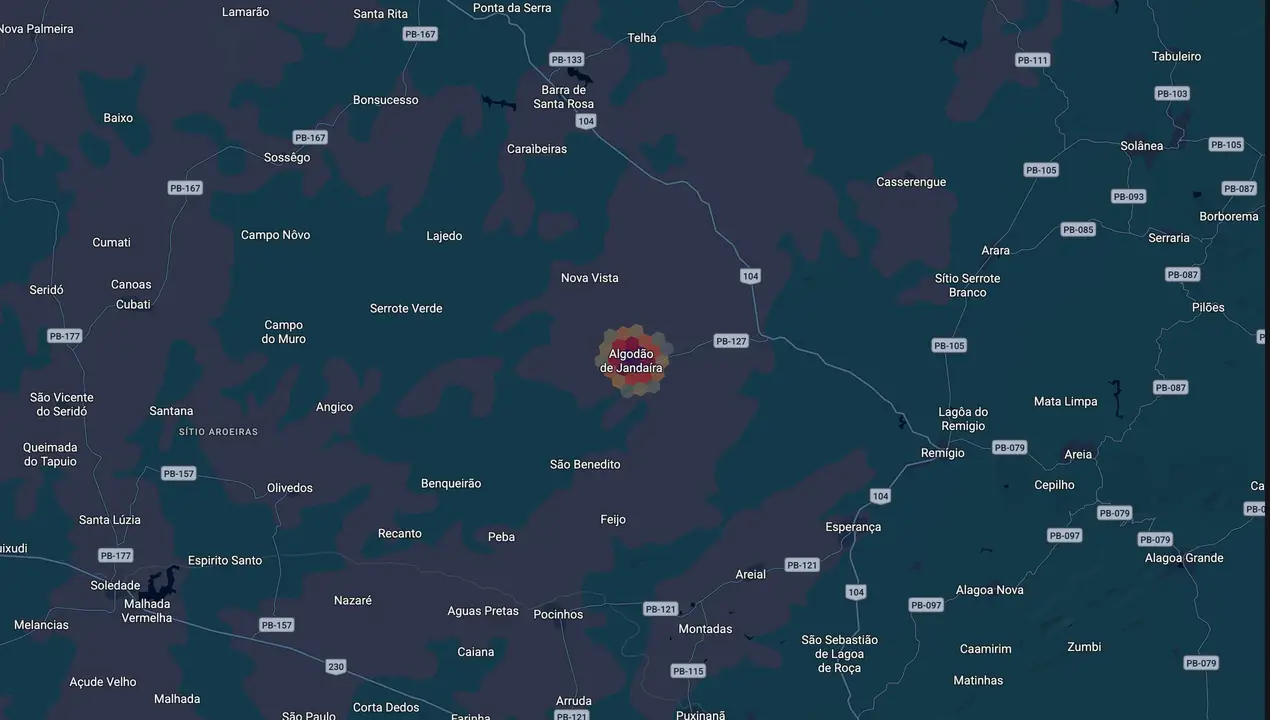 Mapa eleitoral de Humberto