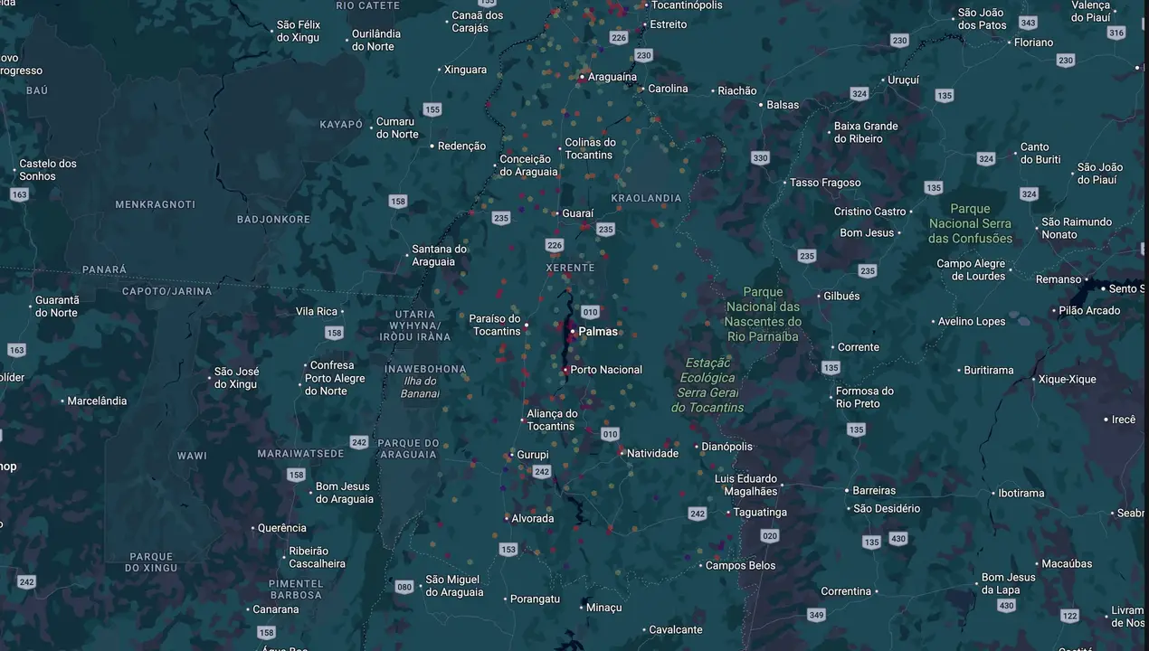 Mapa eleitoral de Irajá