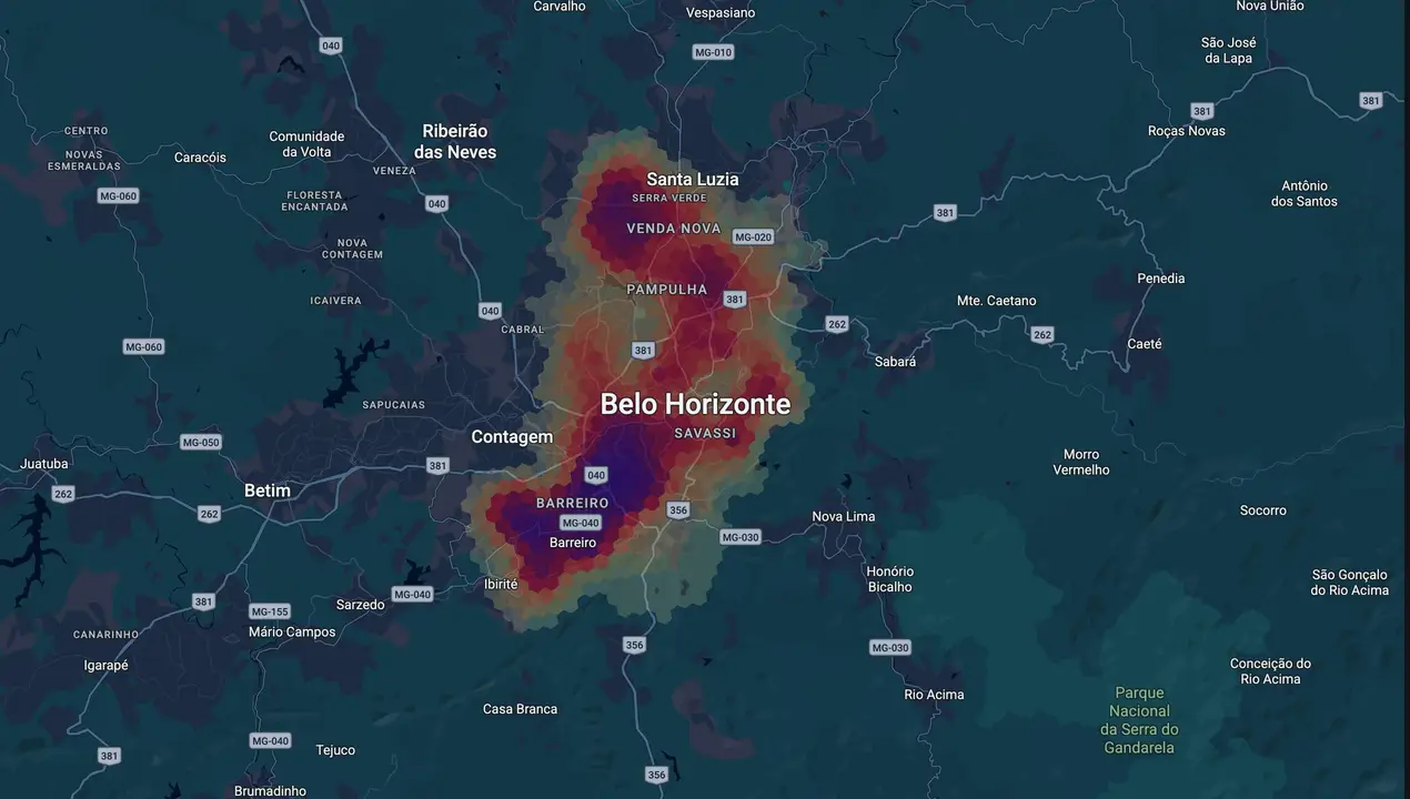 Mapa eleitoral de Irlan Melo
