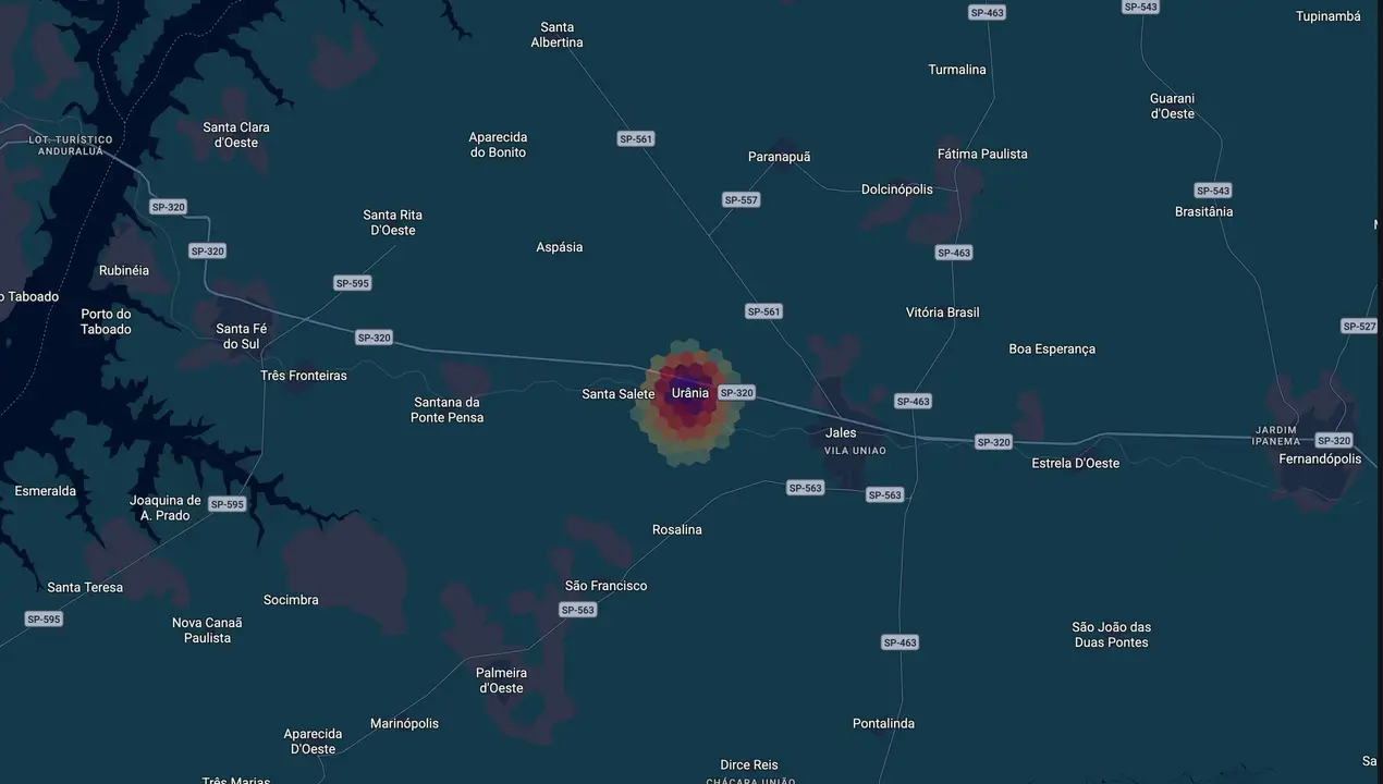 Mapa eleitoral de Ivan Vitorelli