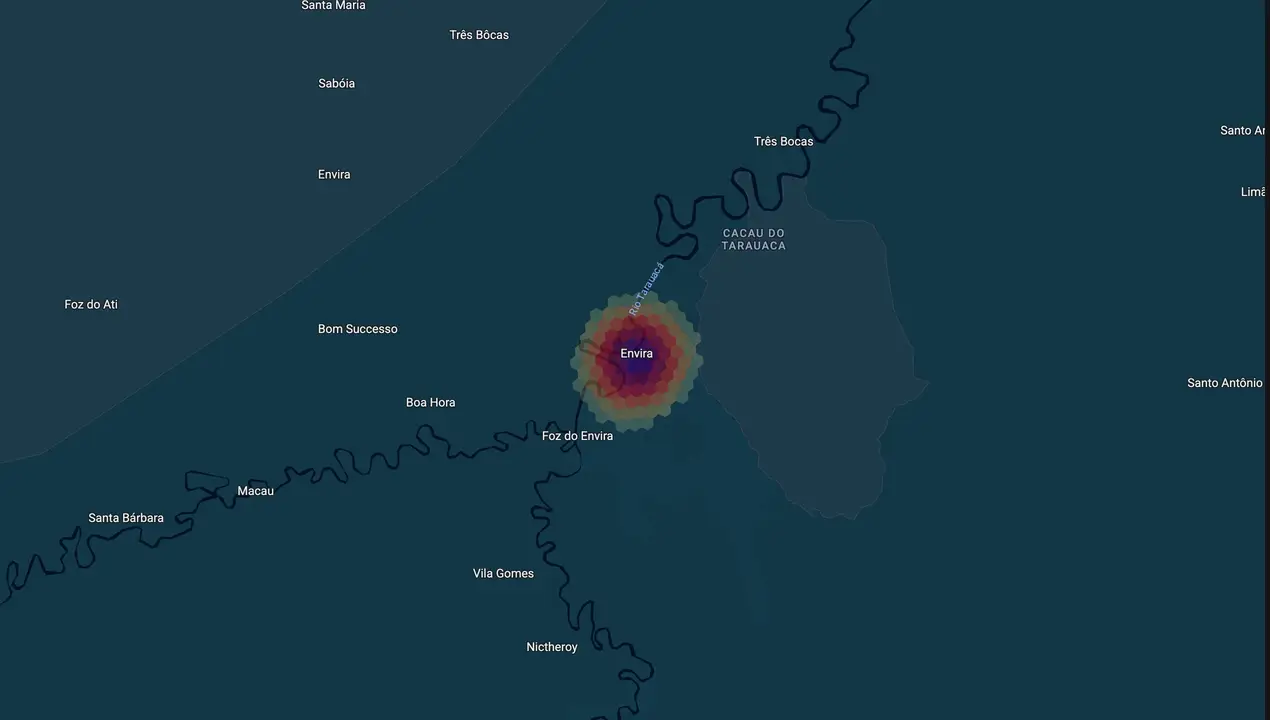Mapa eleitoral de Ivon Rates