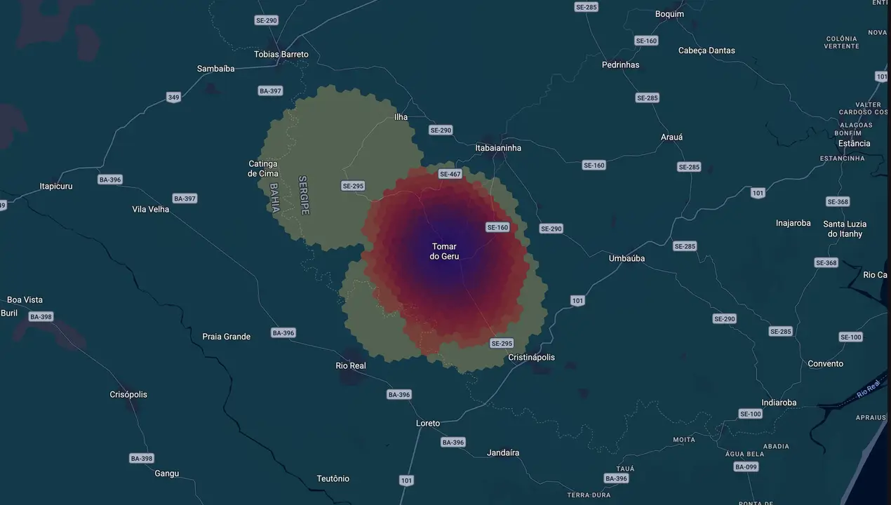 Mapa eleitoral de Jal Construções