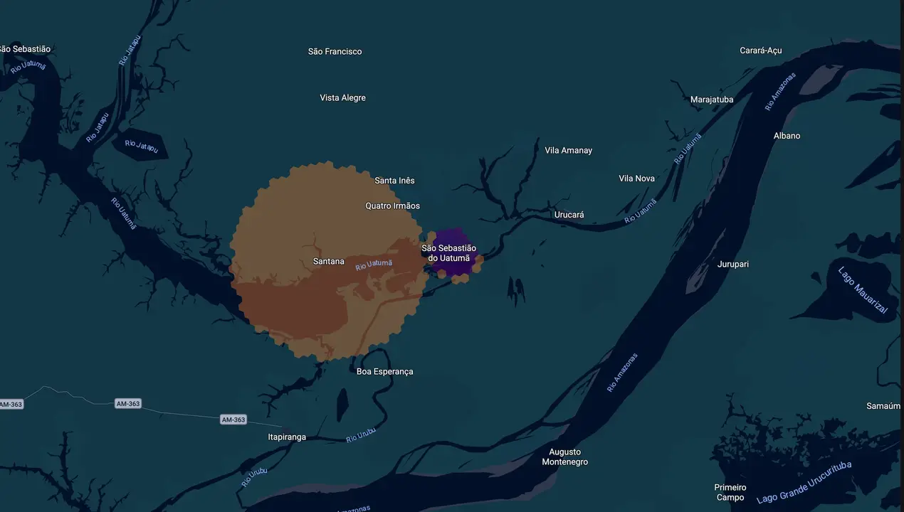 Mapa eleitoral de Jander Barreto