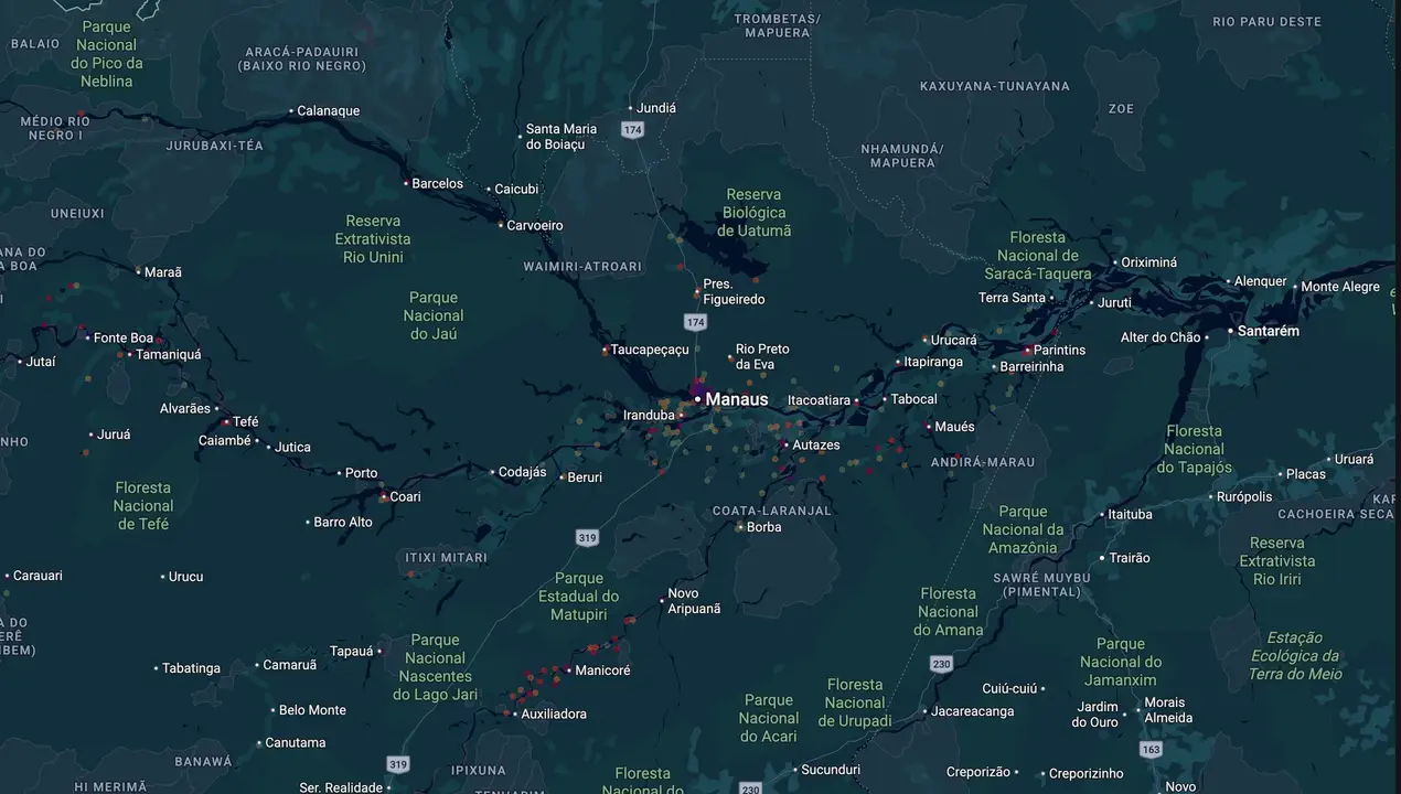 Mapa eleitoral de Jesus Alves