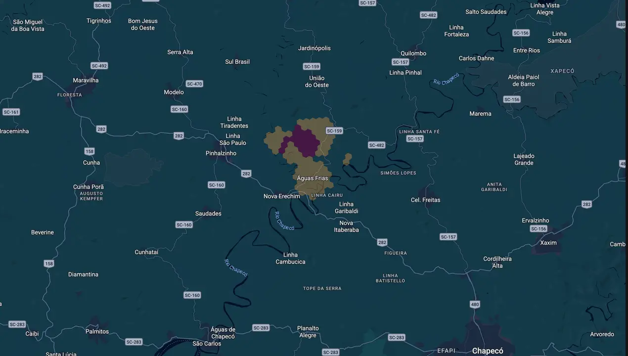 Mapa eleitoral de Jian