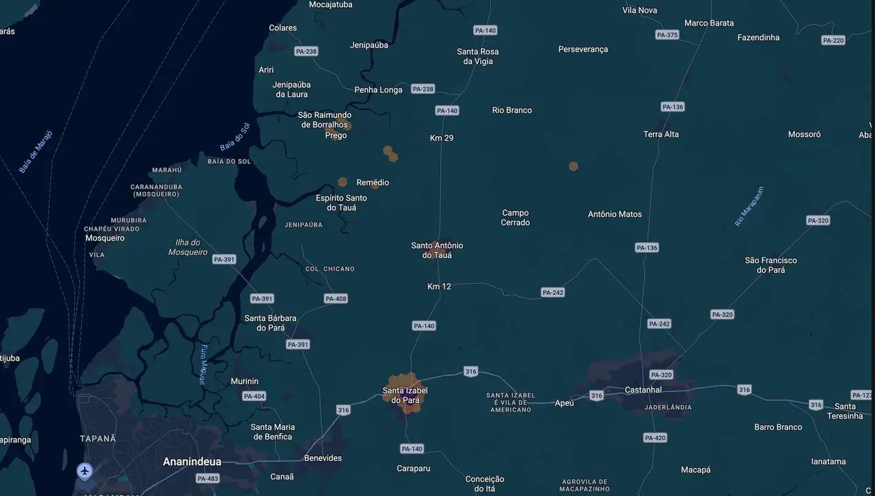 Mapa eleitoral de Joana D Arc
