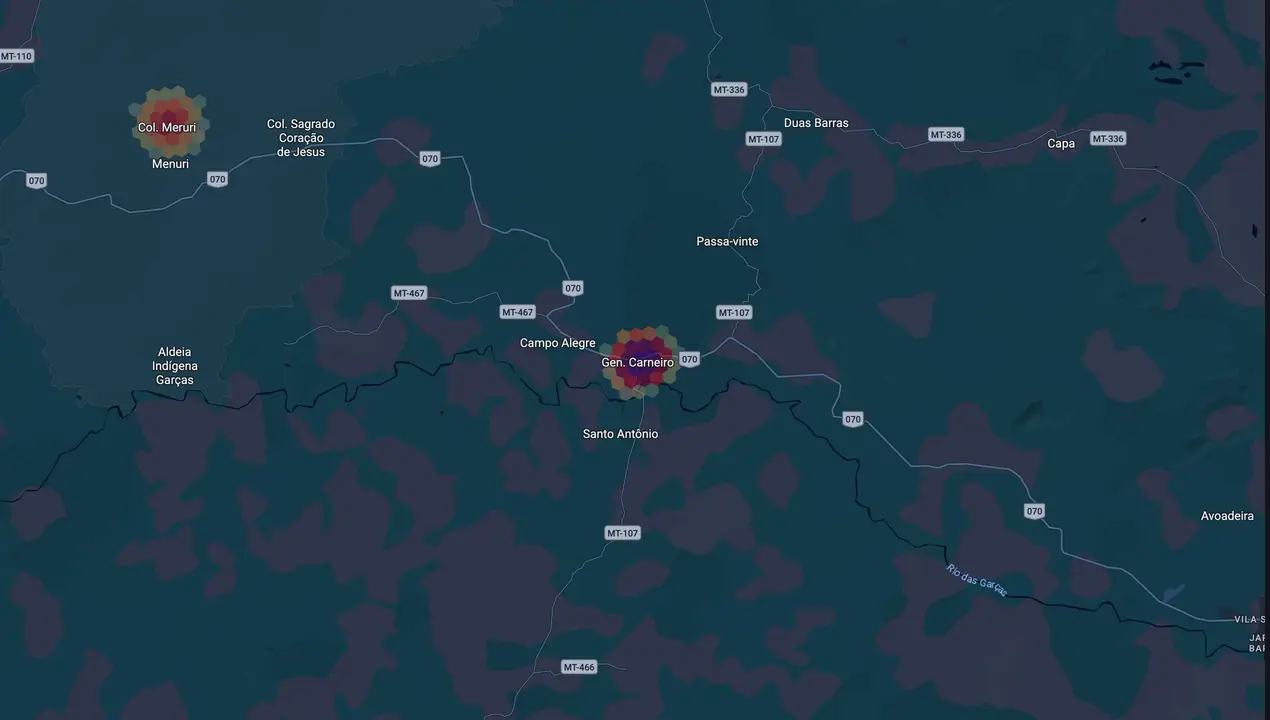 Mapa eleitoral de João Filho
