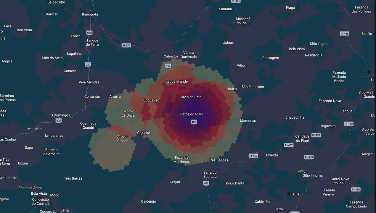 Mapa eleitoral de Joaquim Neto