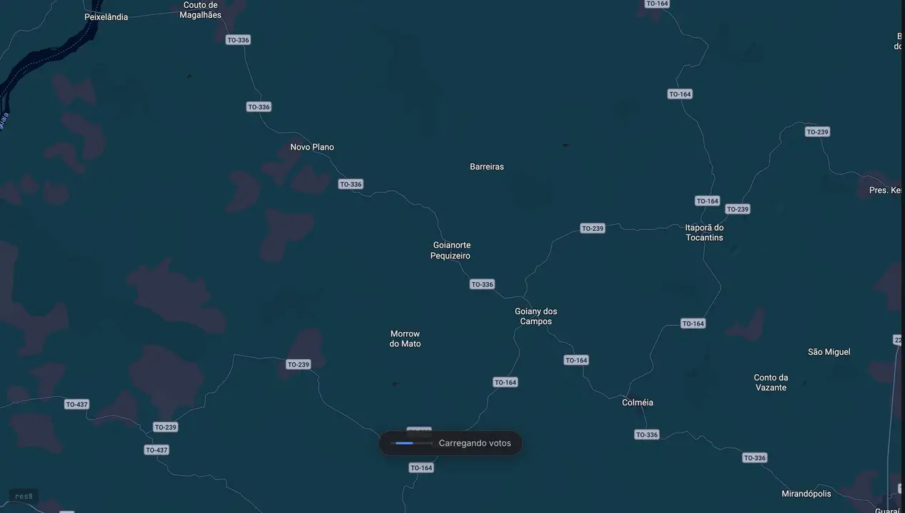 Mapa eleitoral de Jocélio Nobre