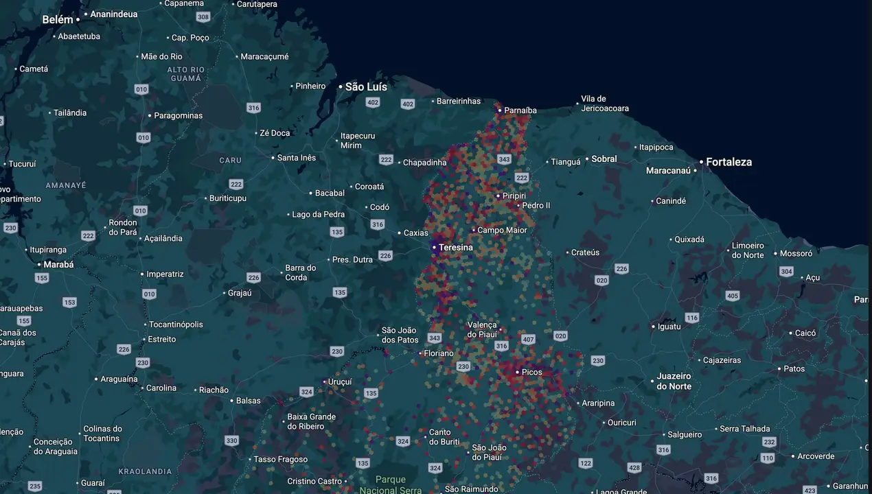 Mapa eleitoral de Joel Rodrigues