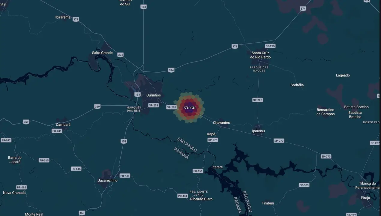 Mapa eleitoral de Joel Rodrigues