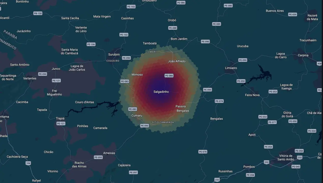 Mapa eleitoral de Joia