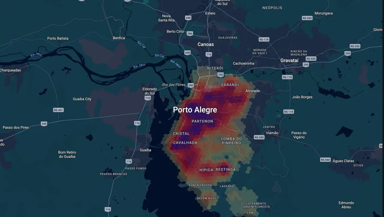 Mapa eleitoral de Jonas Reis