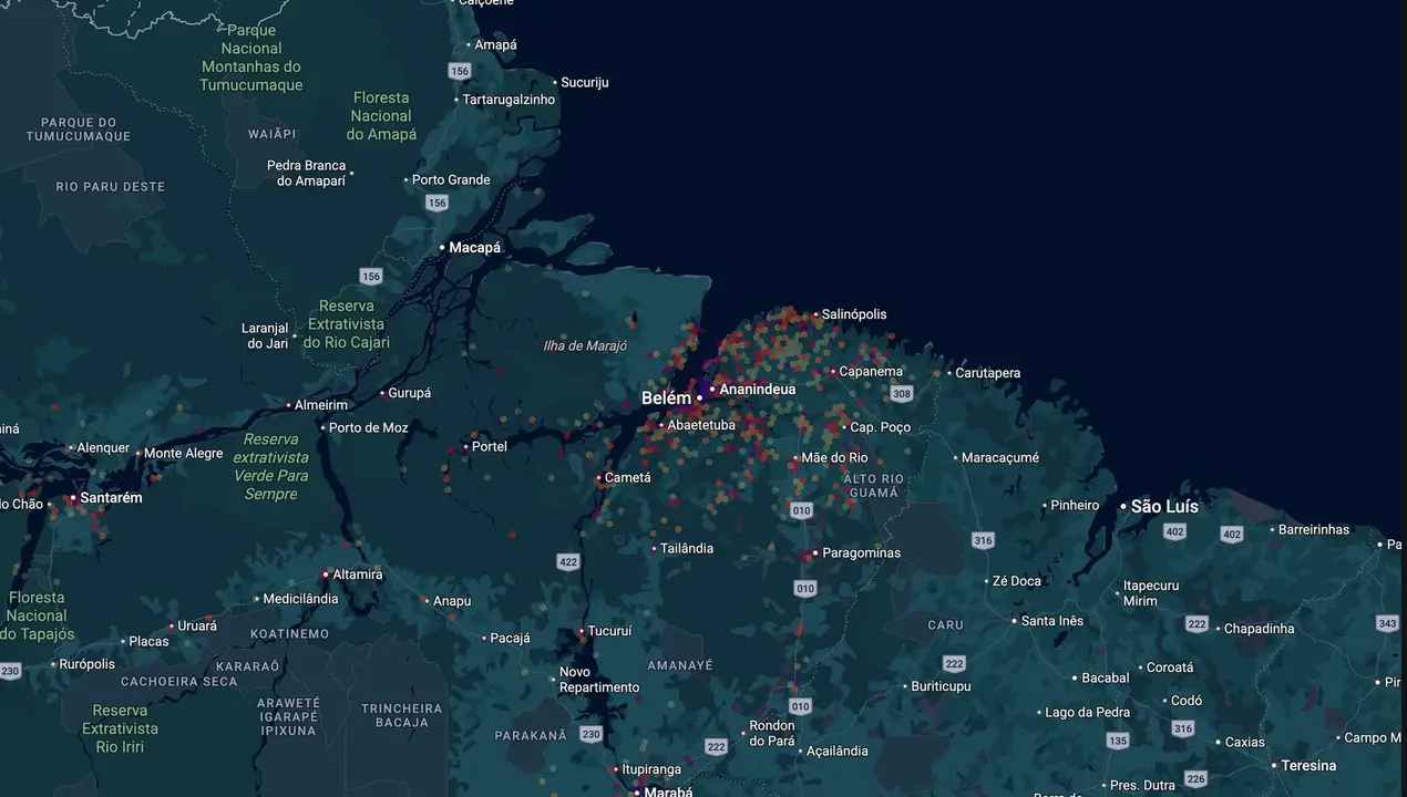 Mapa eleitoral de Jordy