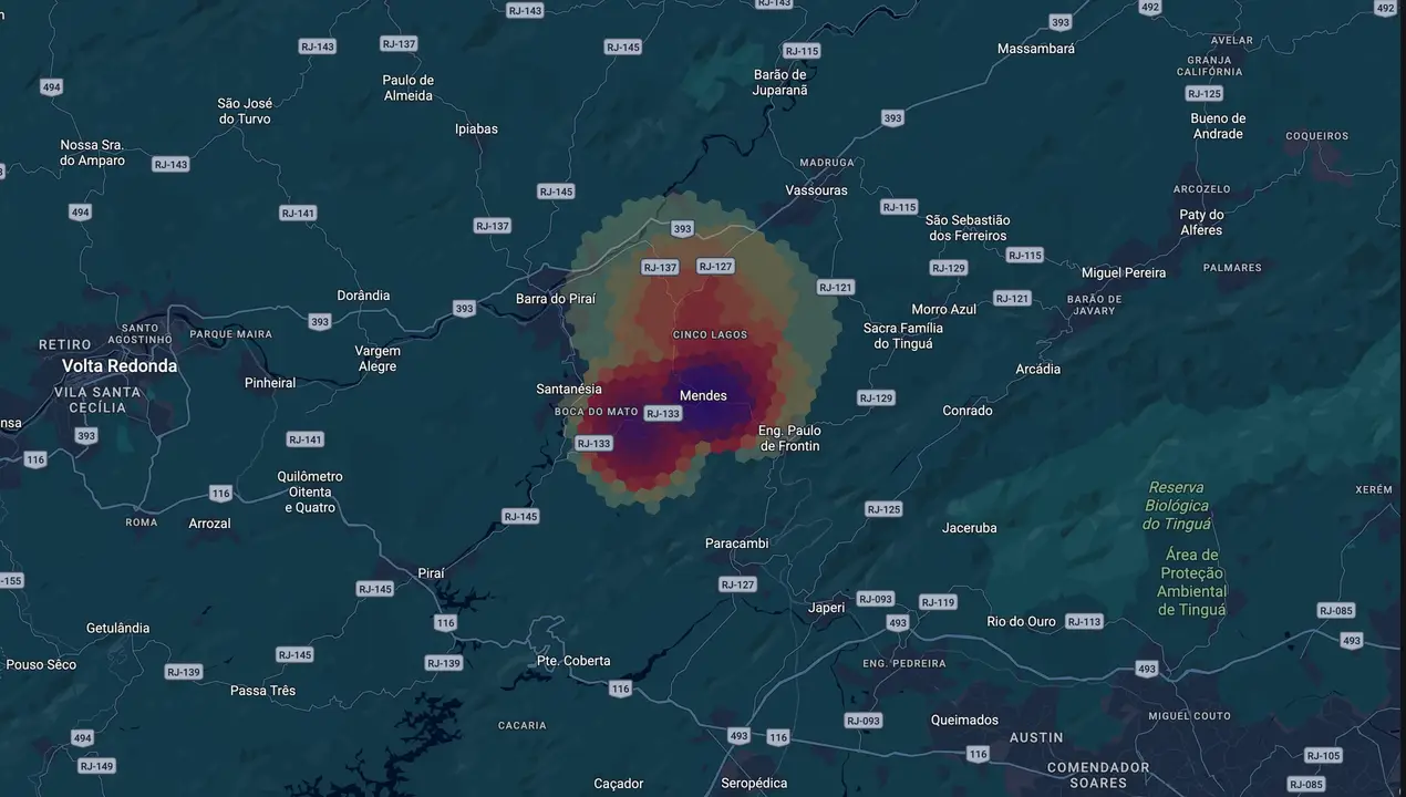 Mapa eleitoral de Jorge Henrique