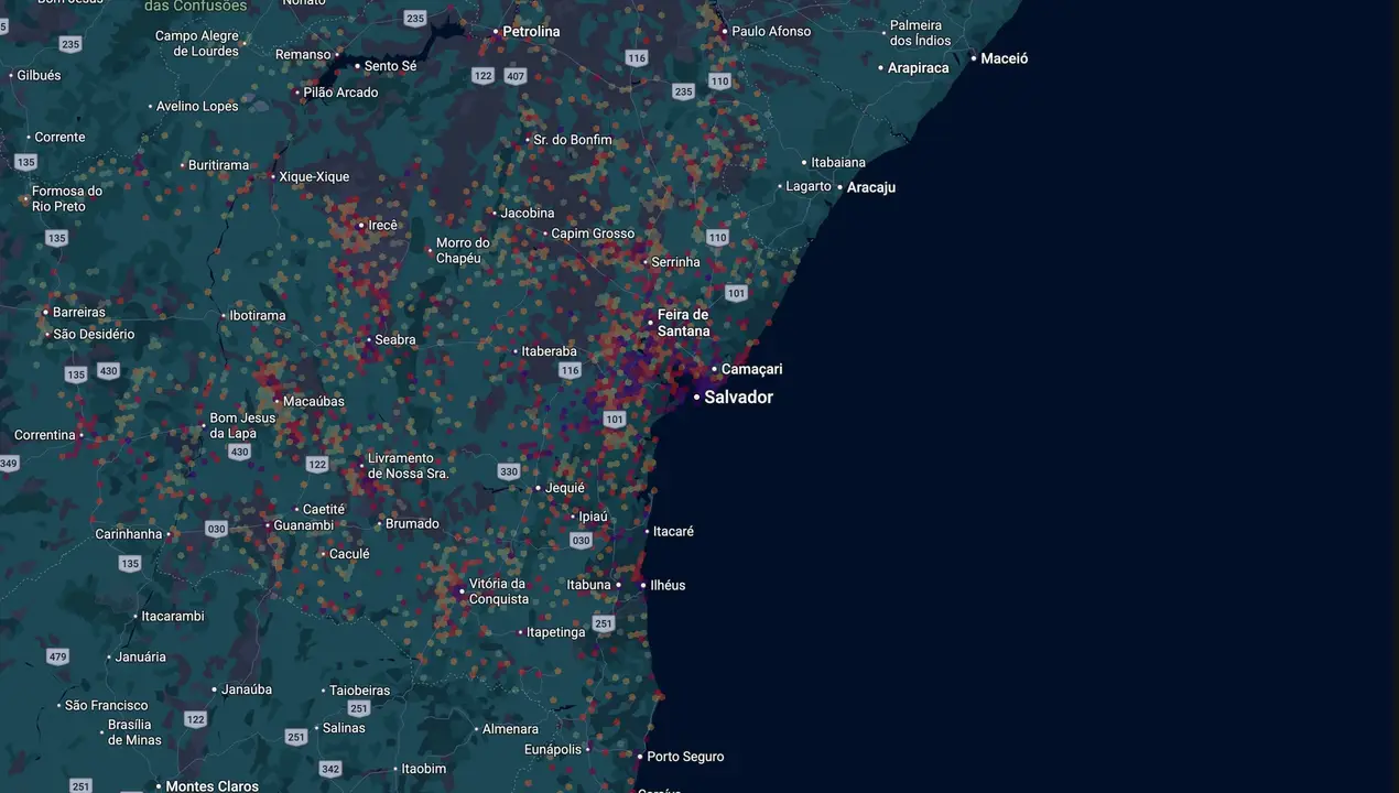 Mapa eleitoral de Jorge Solla