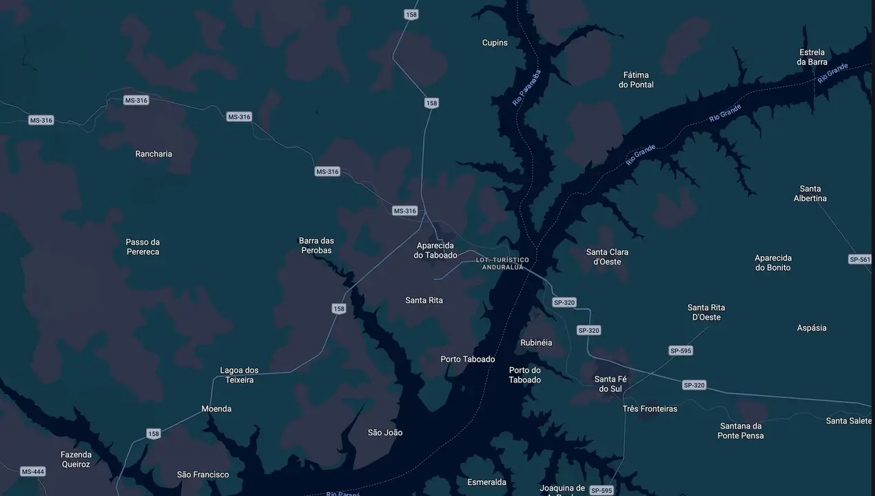 Mapa eleitoral de José Natan