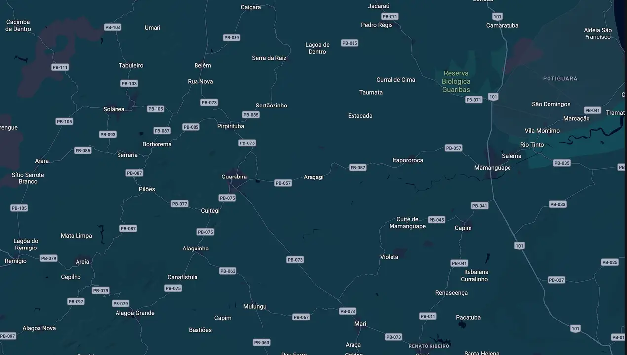 Mapa eleitoral de Josilda Macena