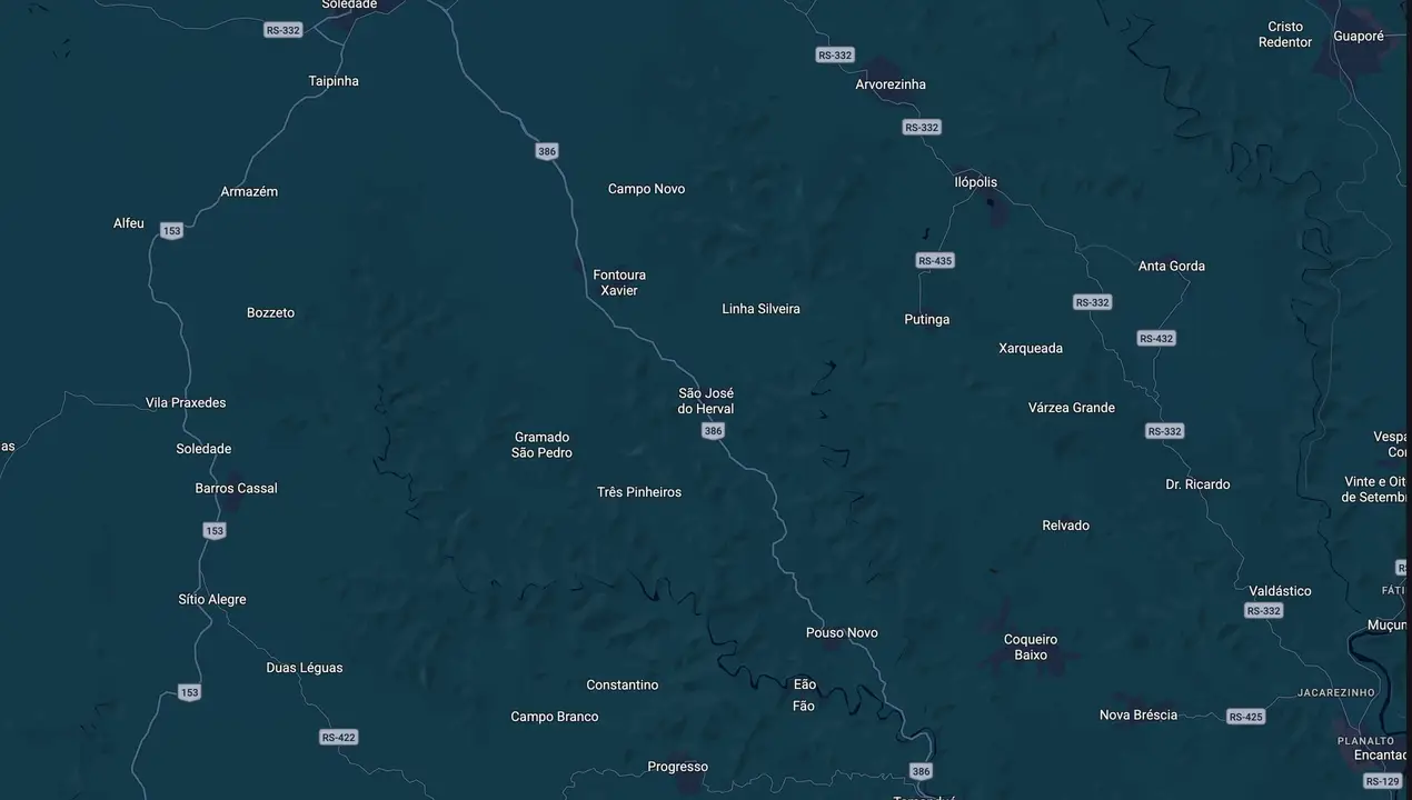 Mapa eleitoral de Jovani Bozetti