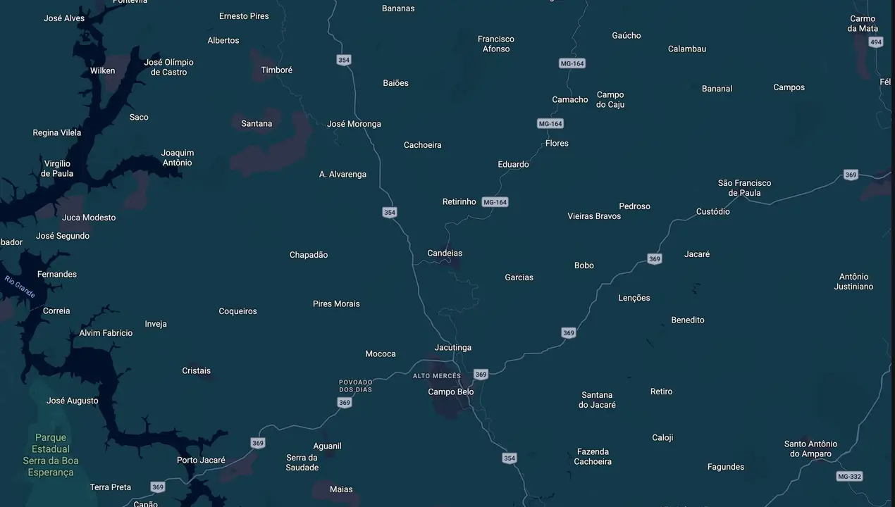 Mapa eleitoral de Jucão