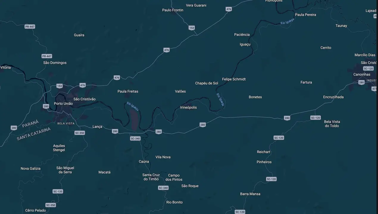 Mapa eleitoral de Juliano