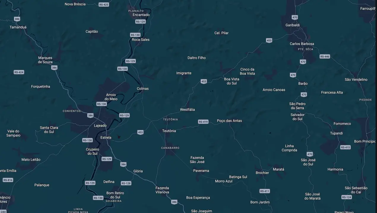 Mapa eleitoral de Juliano