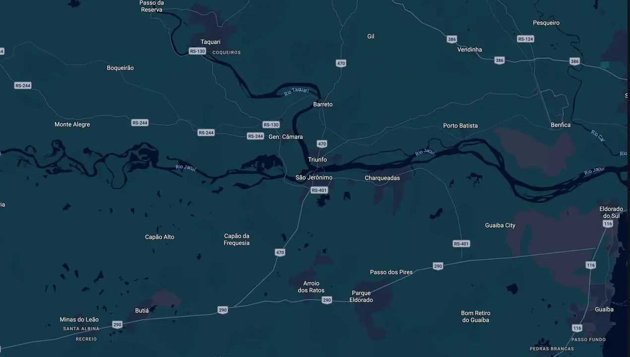 Mapa eleitoral de Julião