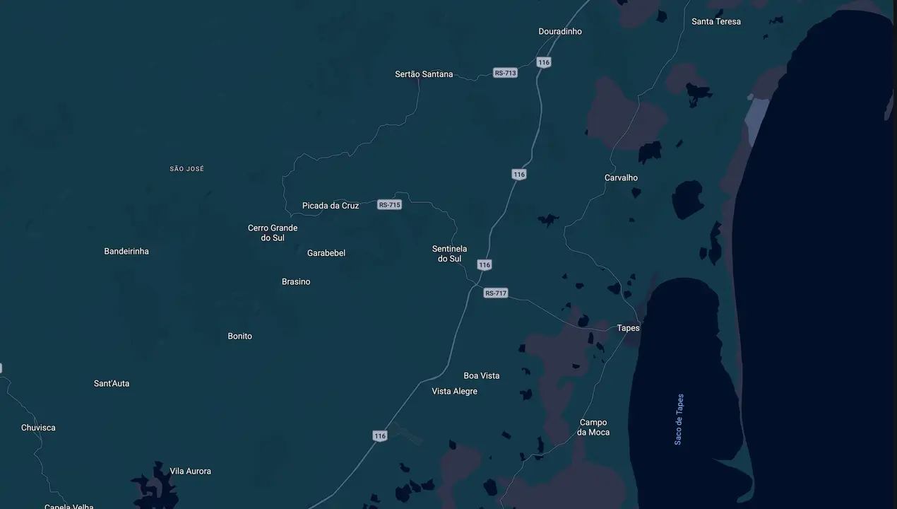 Mapa eleitoral de Julio Carvalho