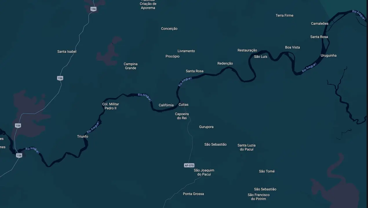 Mapa eleitoral de Júnior Mourão