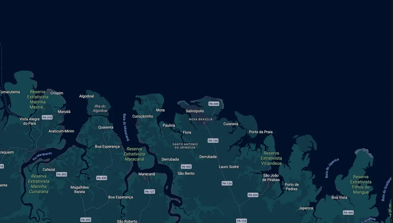 Mapa eleitoral de Kaka Sena