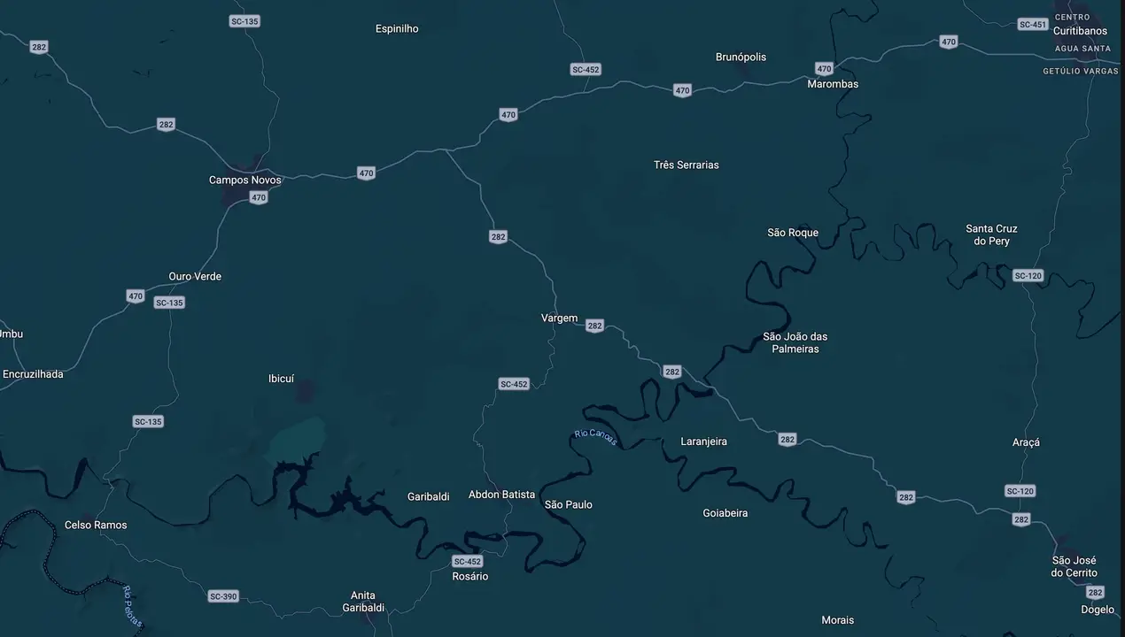 Mapa eleitoral de Laka