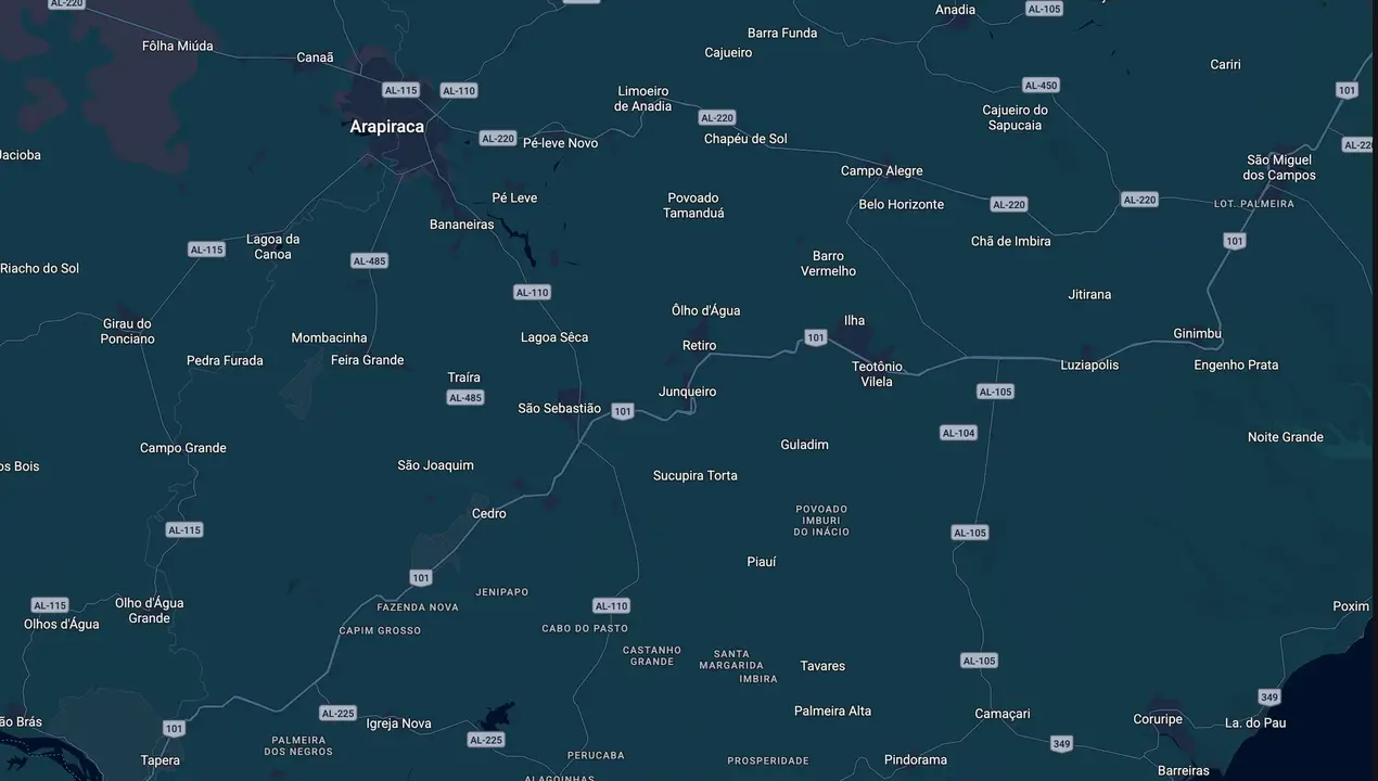Mapa eleitoral de Leandro Silva