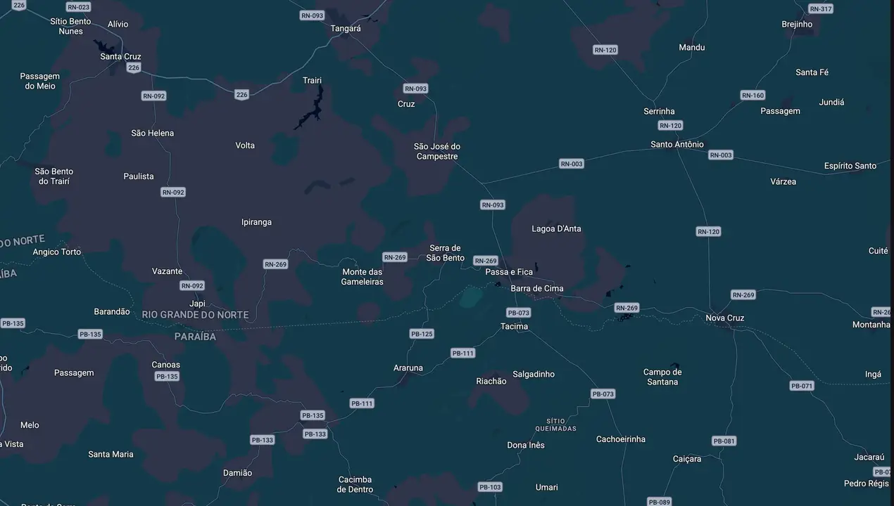 Mapa eleitoral de Lena Morais