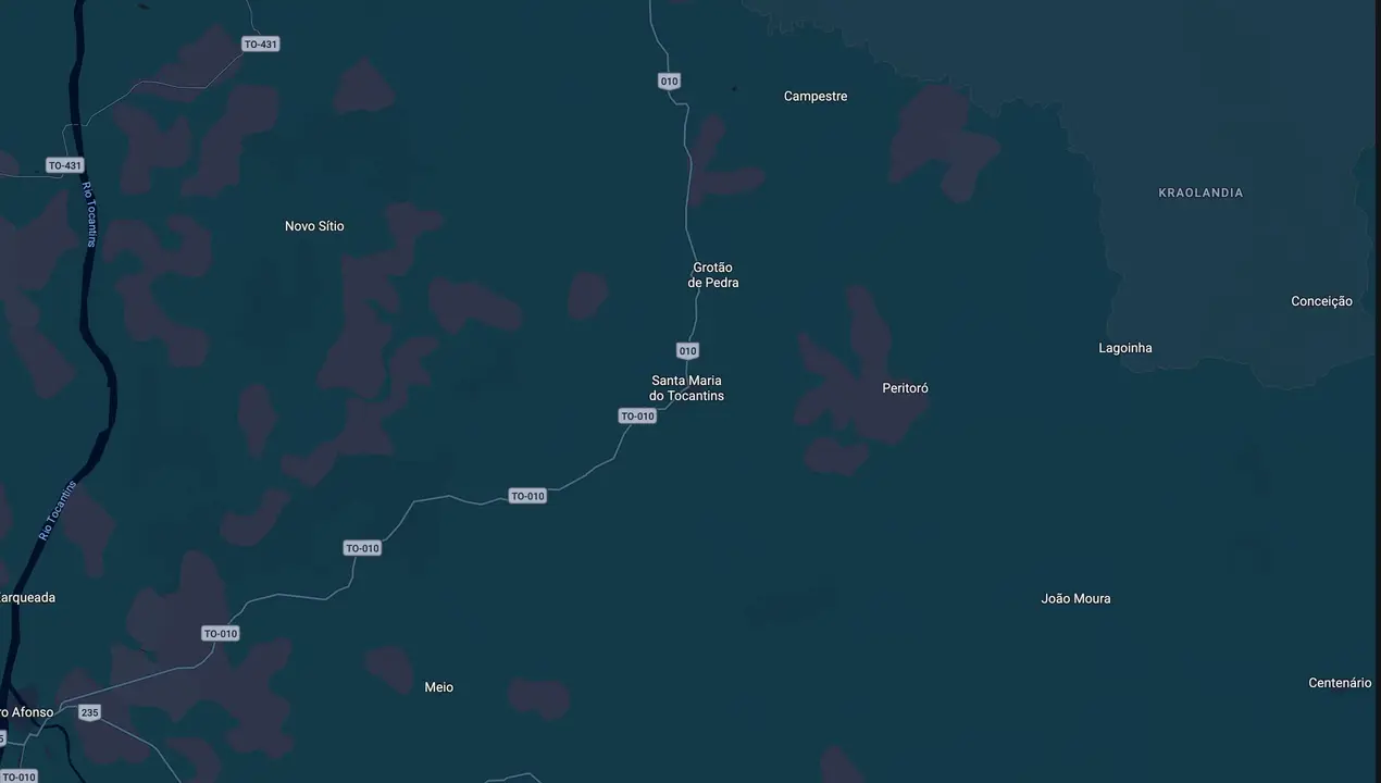 Mapa eleitoral de Leonardo Noleto