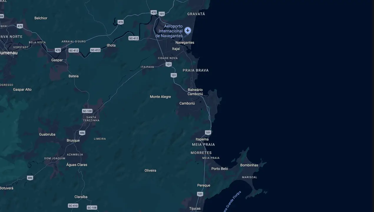 Mapa eleitoral de Leonel Pavan