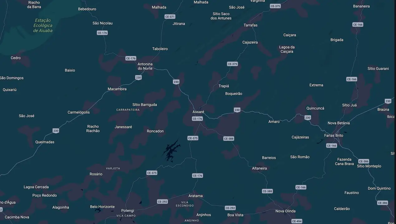Mapa eleitoral de Liborio