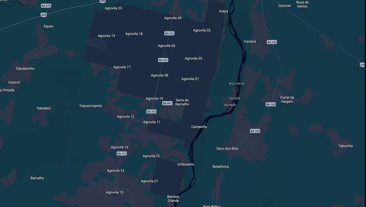 Mapa eleitoral de Lica