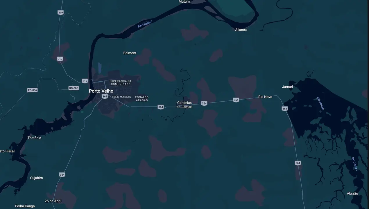 Mapa eleitoral de Lindomar Garçon
