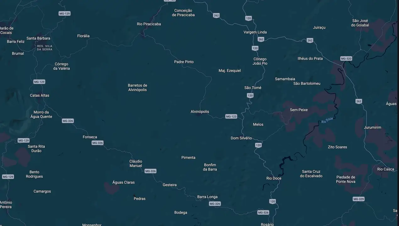 Mapa eleitoral de Lindouro