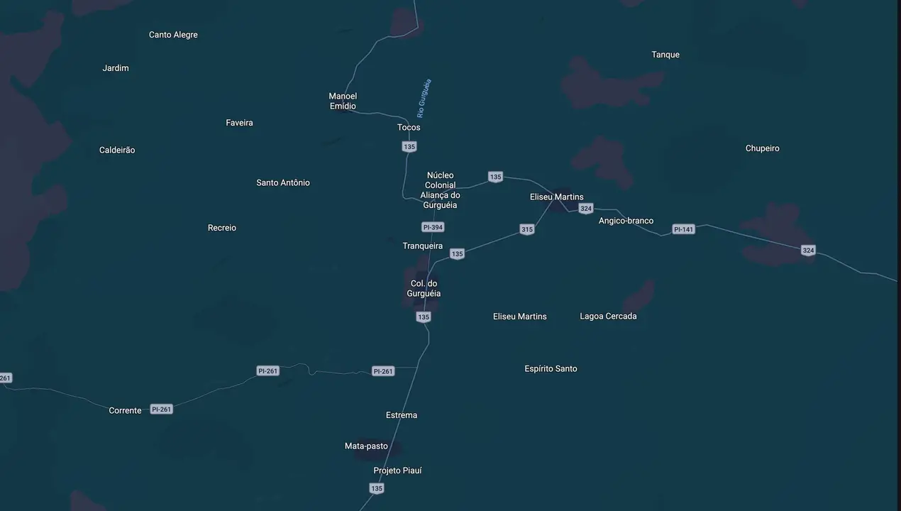 Mapa eleitoral de Lisiane