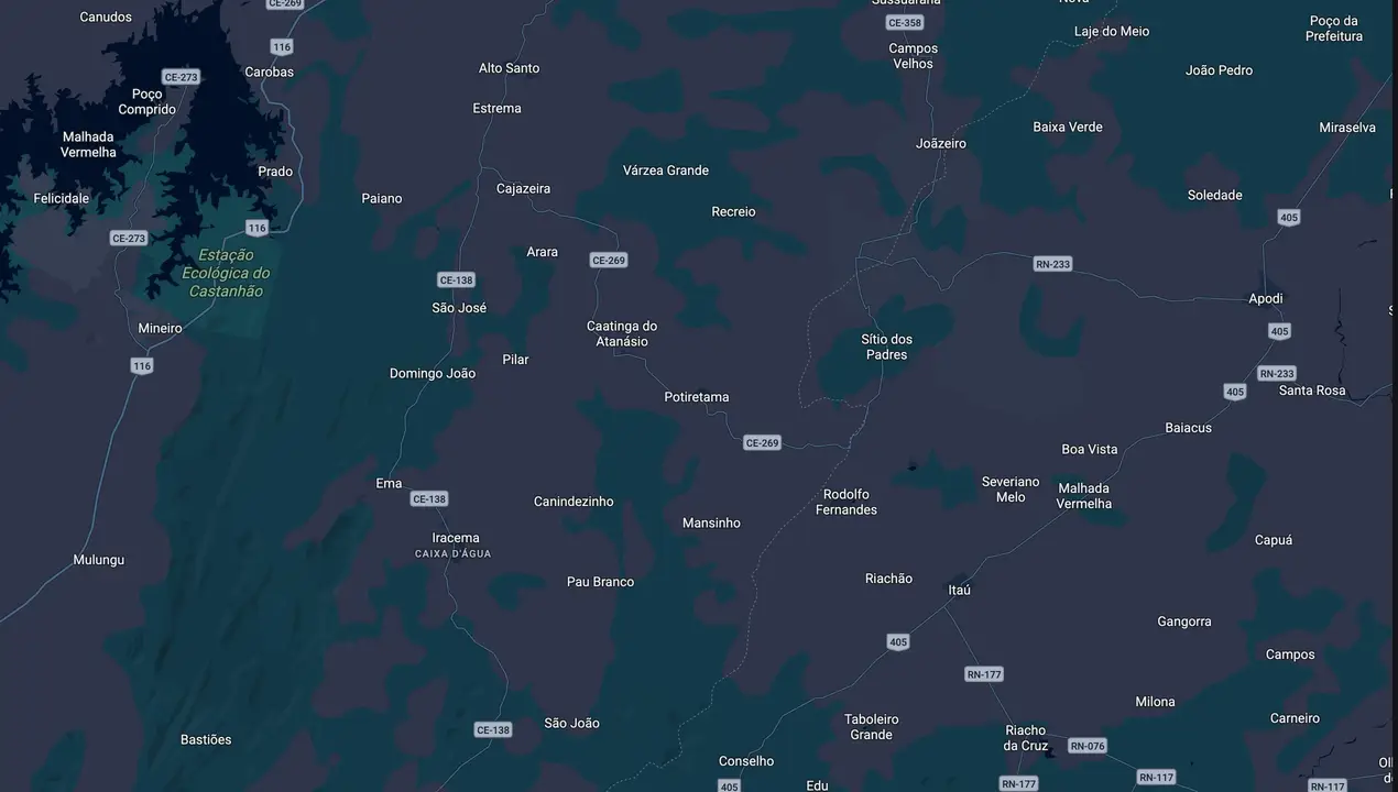 Mapa eleitoral de Luan Dantas