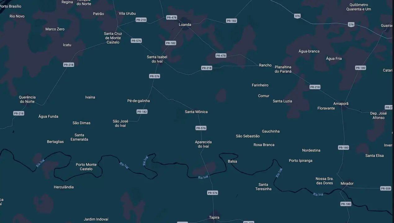 Mapa eleitoral de Luan Frazatto