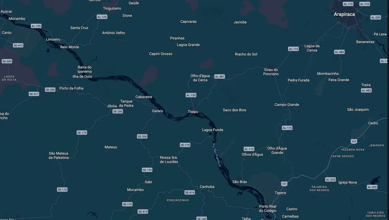 Mapa eleitoral de Lucas Santos