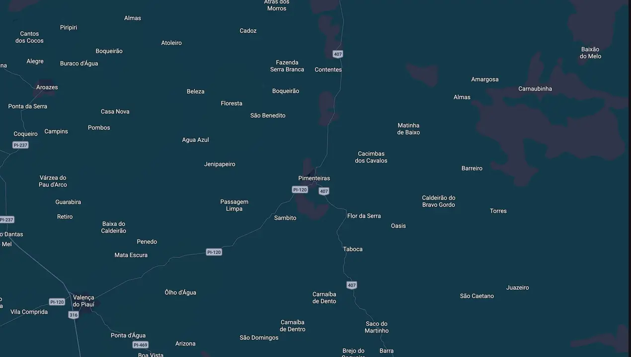 Mapa eleitoral de Lucia Lacerda