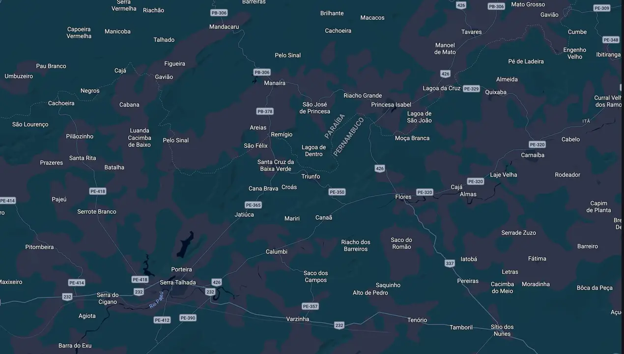 Mapa eleitoral de Luciano Bonfim