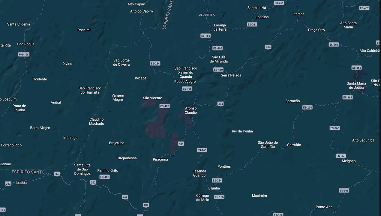 Mapa eleitoral de Luciano Pimenta