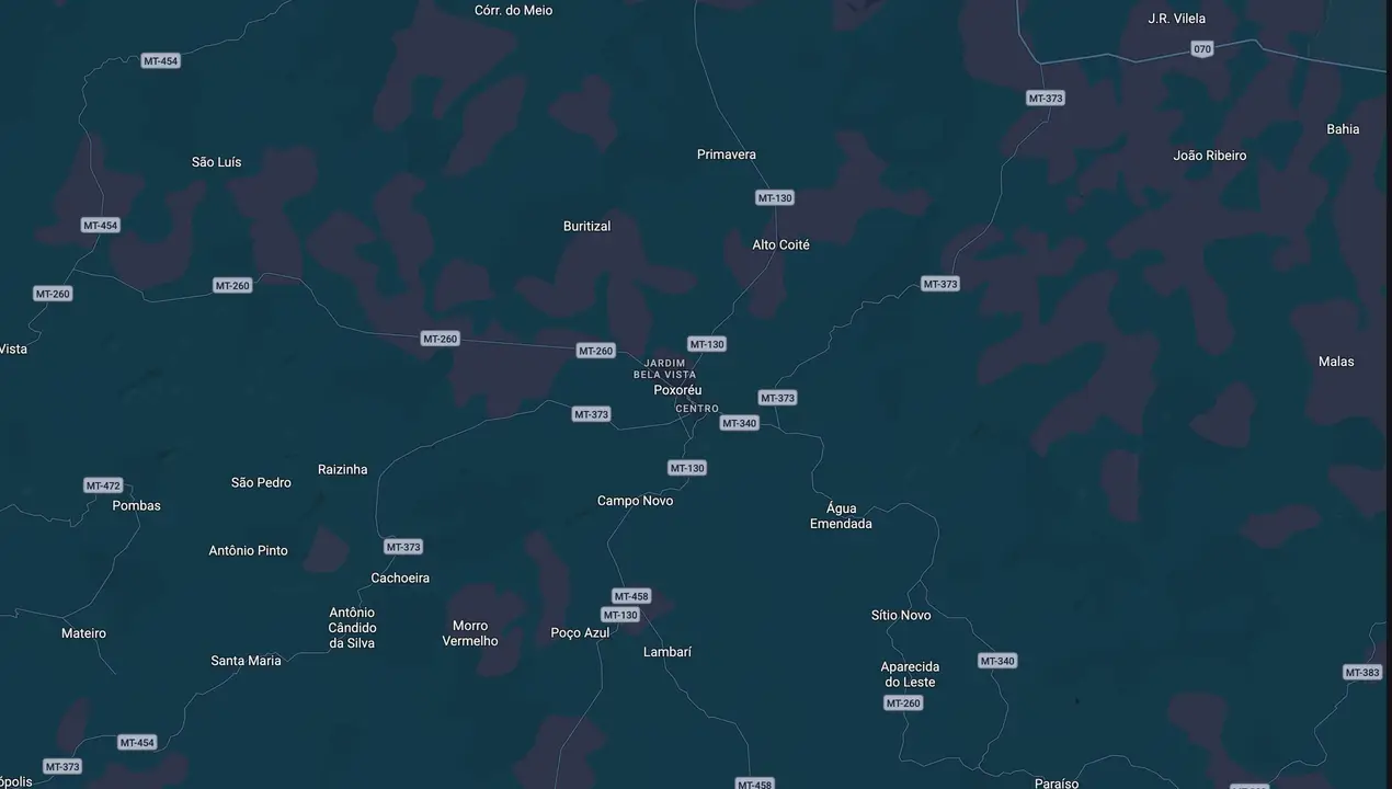 Mapa eleitoral de Luciano Sol